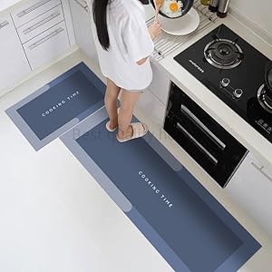 2 Pieces Anti-Slip Kitchen Mat