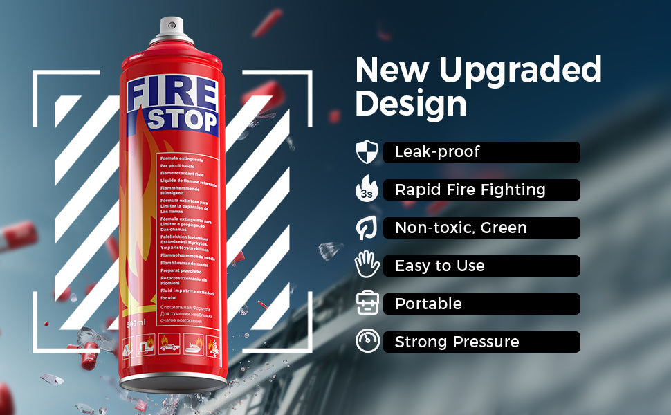 Car Fire Stop - Emergency Fire Response Spray 500ml